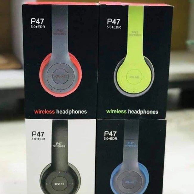 P47 Wireless Headphones(Random Colour)