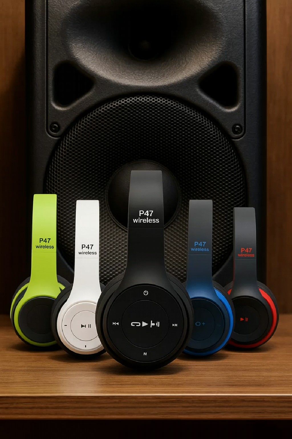 P47 Wireless Headphones(Random Colour)